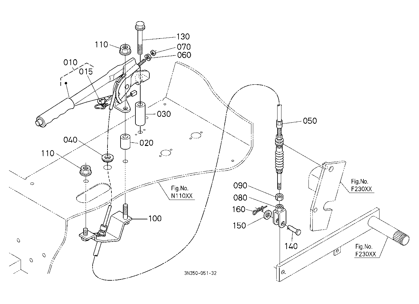 Parking Brake Lever