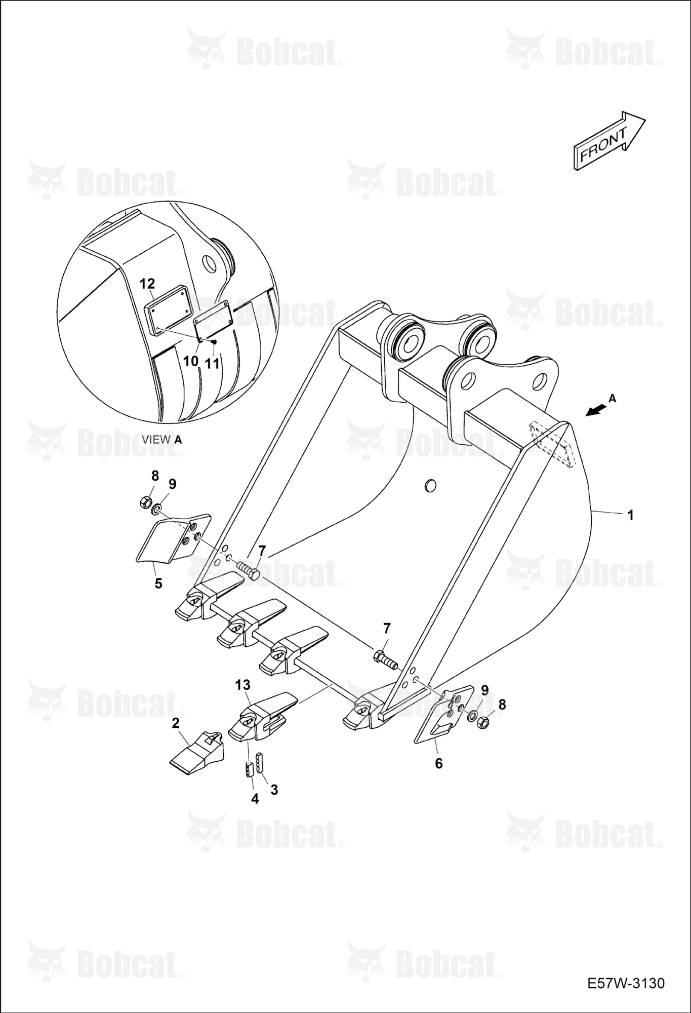 Bucket (0,18 m)
