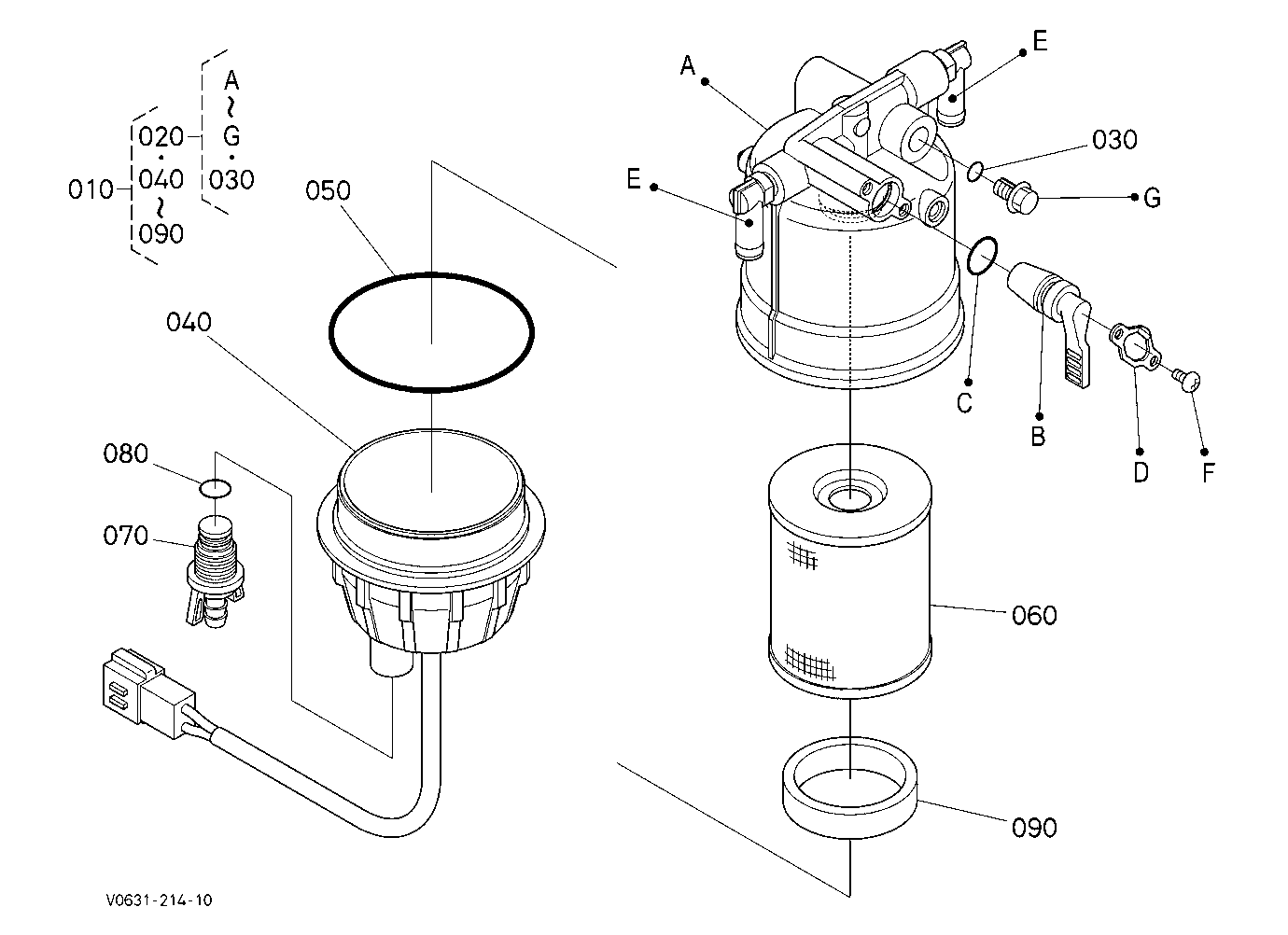 Fuel Separator [Component Parts]
