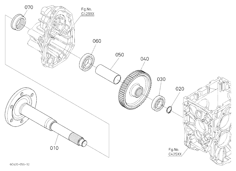 Rear Axle Rh