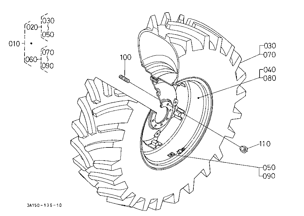 Rear Wheel (18.4-30) [A]