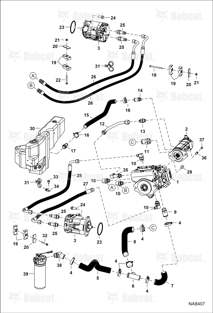 Hydrostatic Circuitry (Pump)