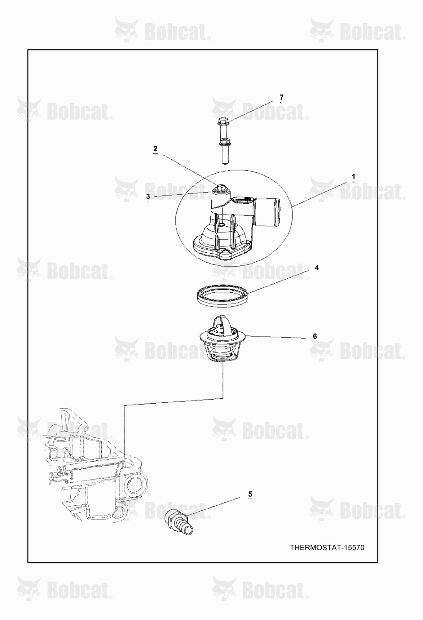 ENGINE, Thermostat & Cover