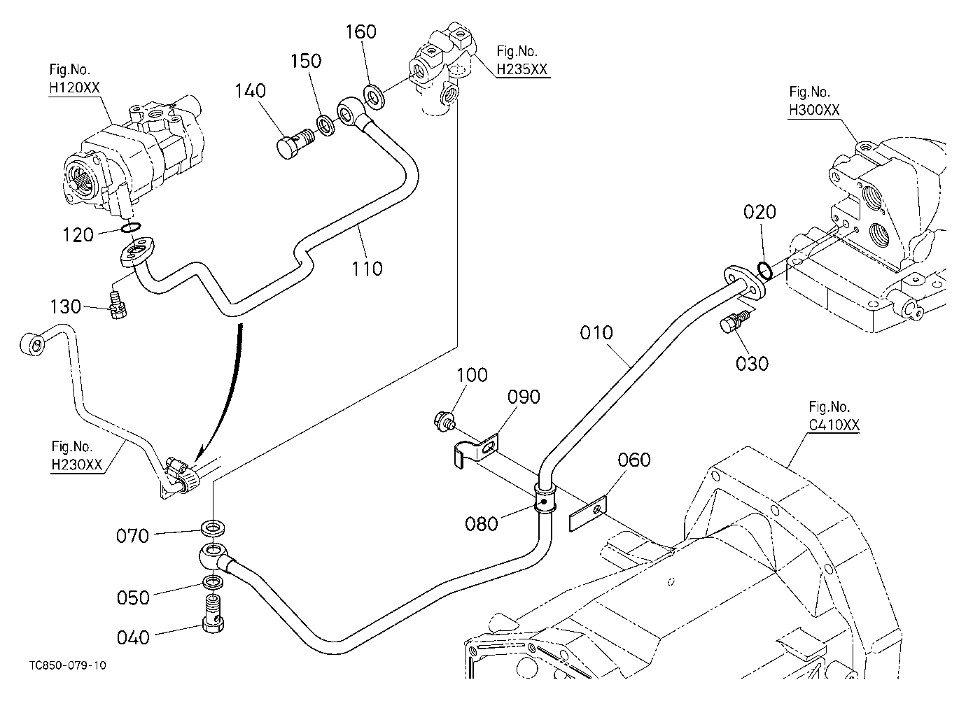 Hydraulic Oil Line (Delivery)
