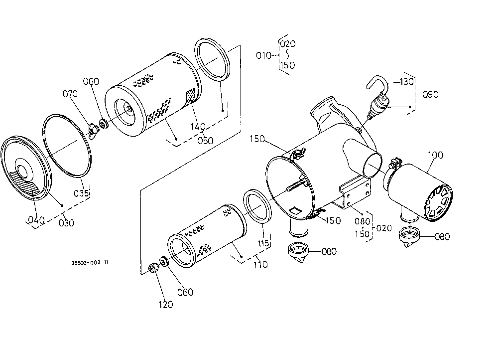 Air Cleaner (Double) [Component Parts]