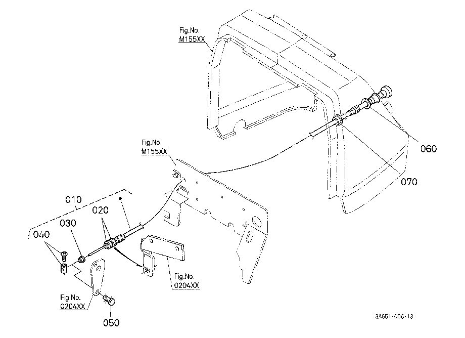 Engine Stop Wire [Rops Type]