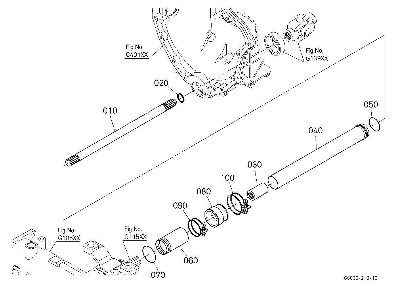 Front Wheel Drive Shaft (Front)