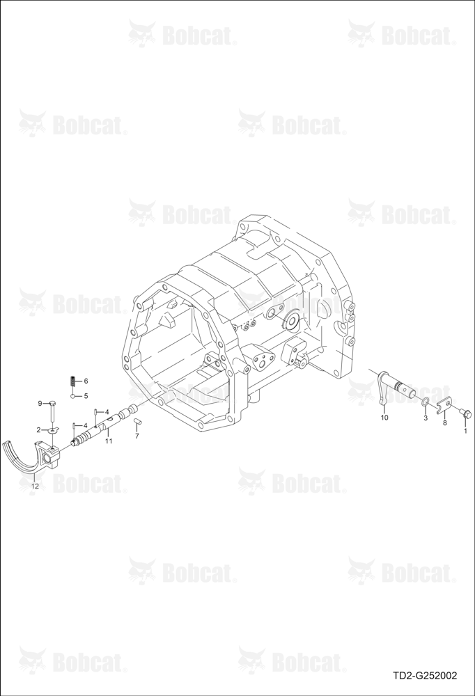Shuttle Shift Fork Group