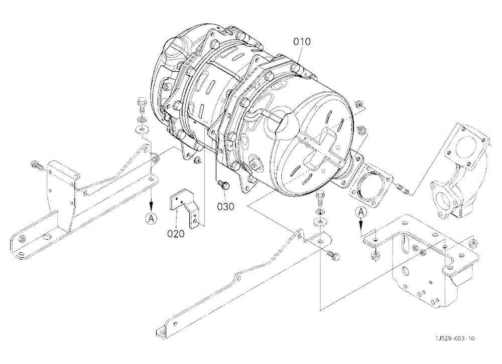 Diesel Particulate Filter Muffler