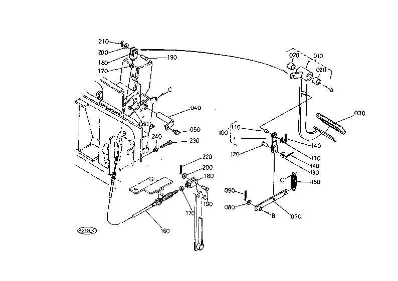 Clutch Pedal With Cab