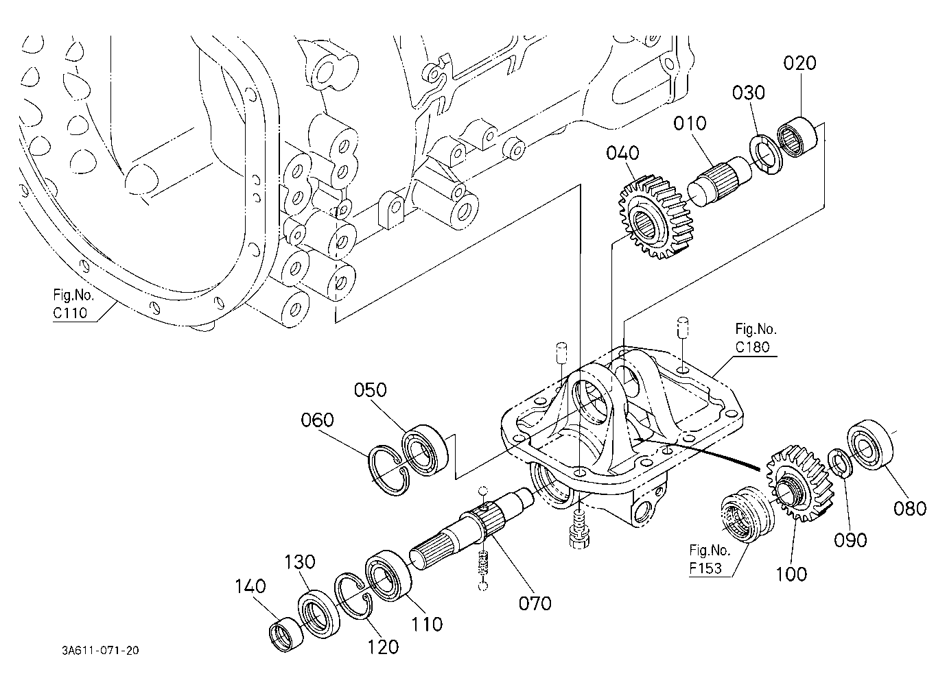Front Propeller Shaft (Rear)