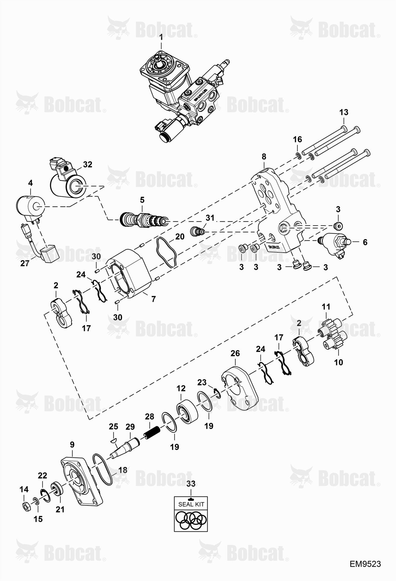 Fan Motor (Reversible)