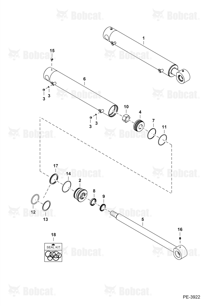 Angle Blade Cylinder