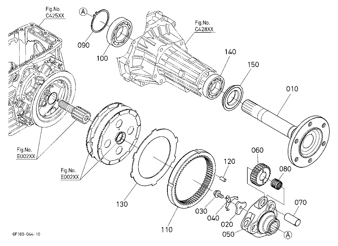 Rear Axle (Left)