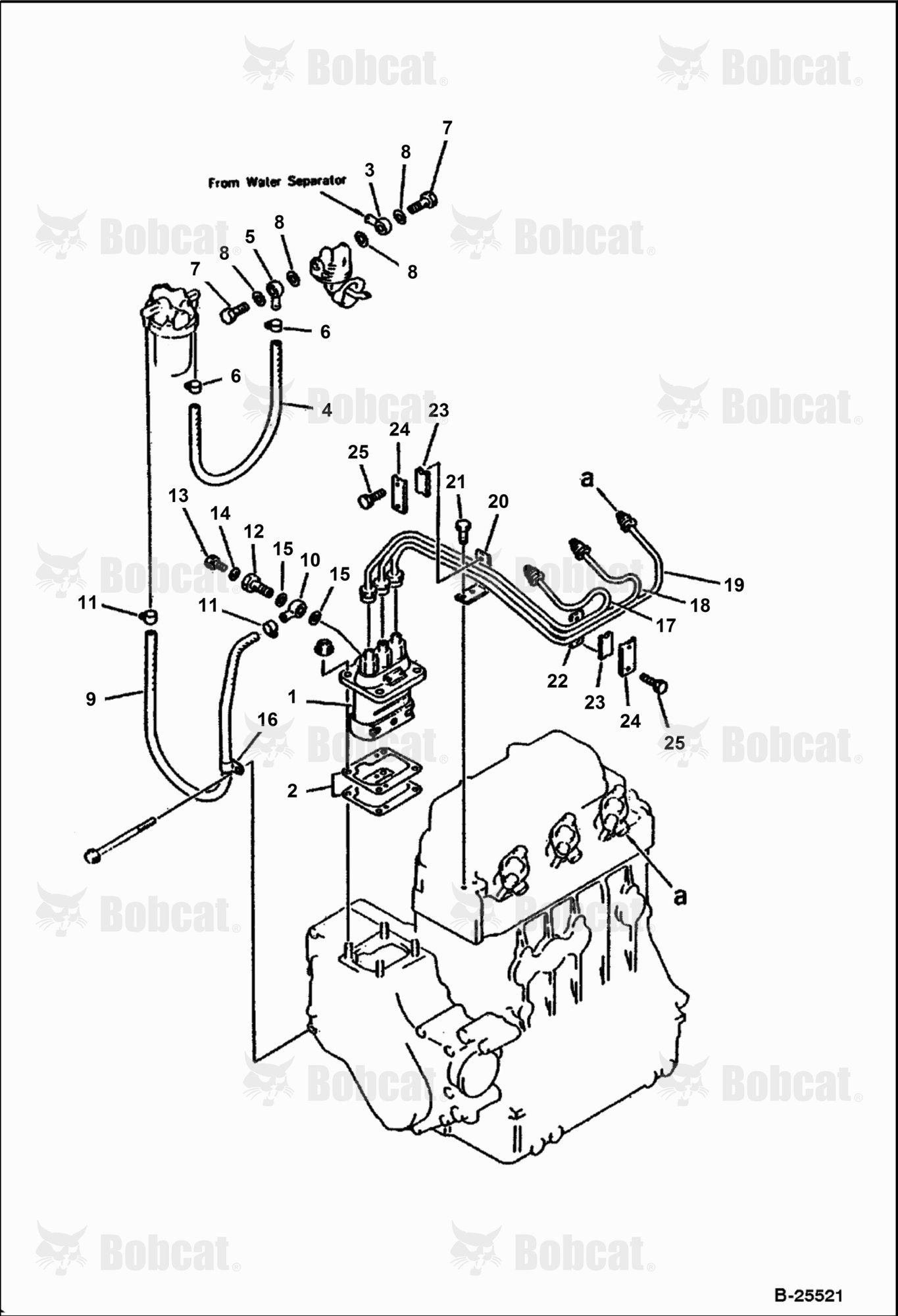 Fuel Injection Pump and Piping