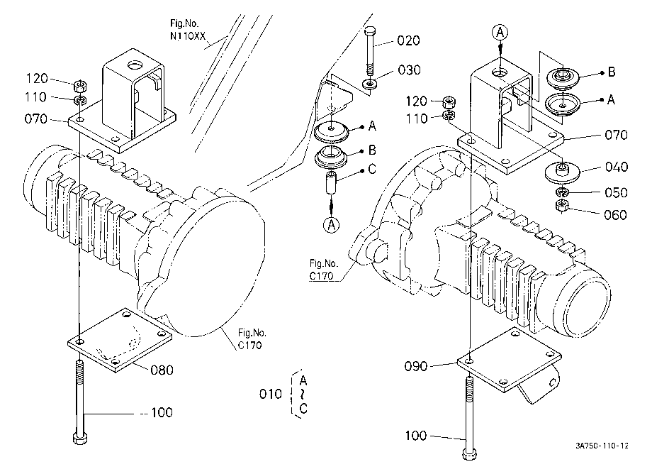 Cab Bracket Rear