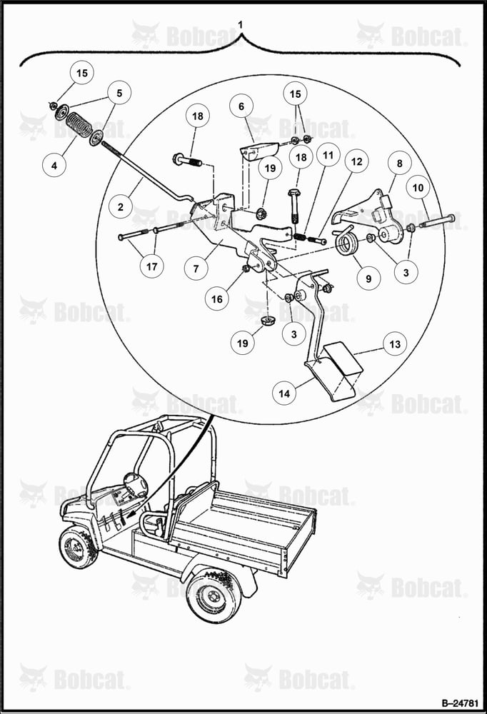 Accelerator Pedal Assembly (Style B)