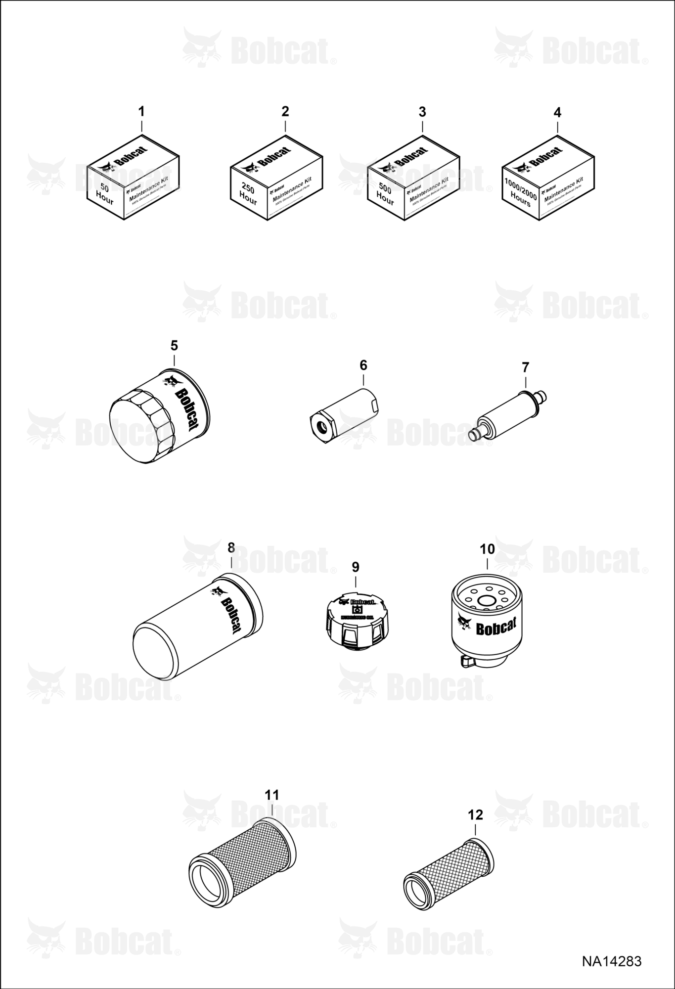 Maintenance Items (Scheduled Maintenance)  AE0H11001 & Above
