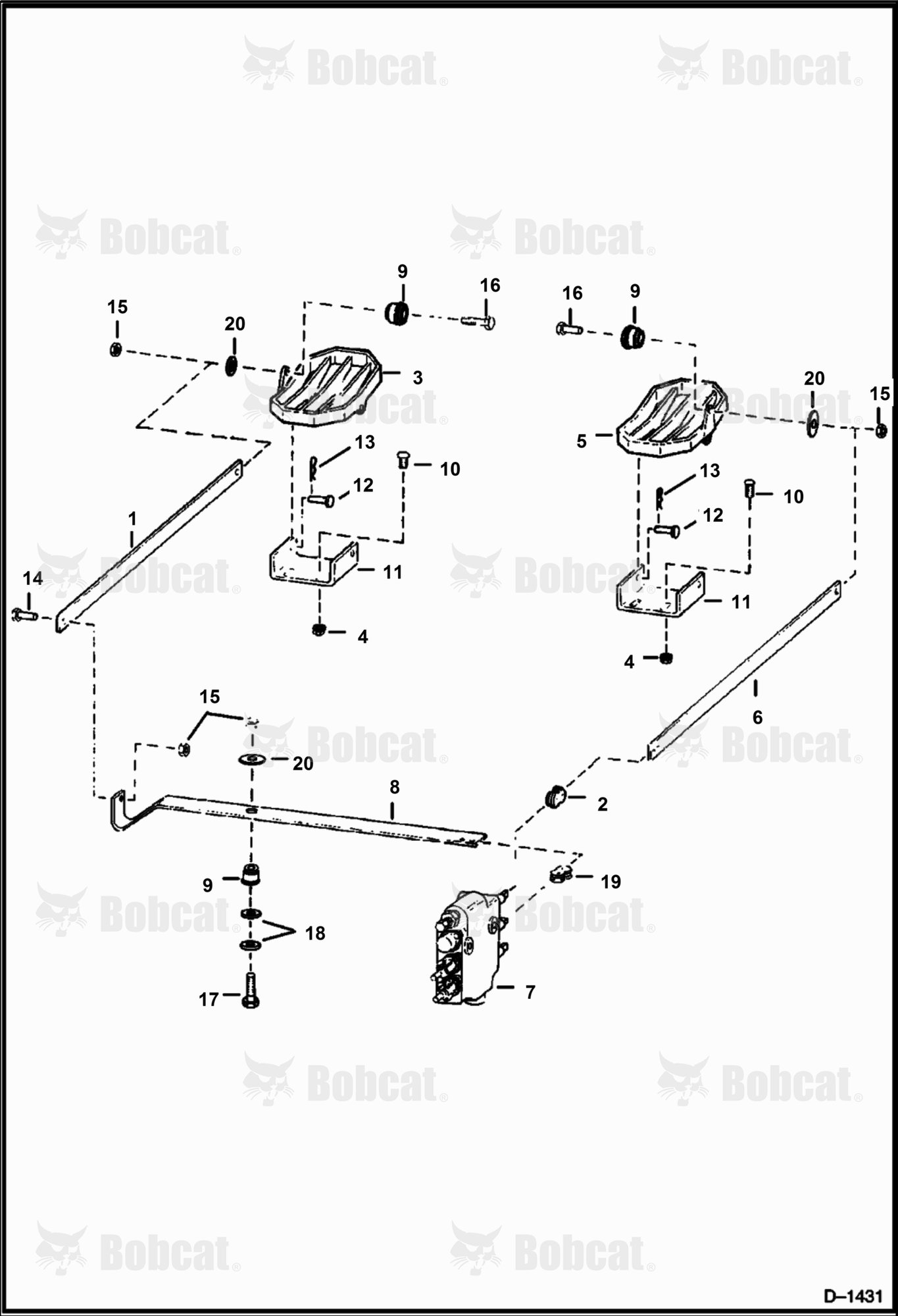Control Pedals  499411785 & Above