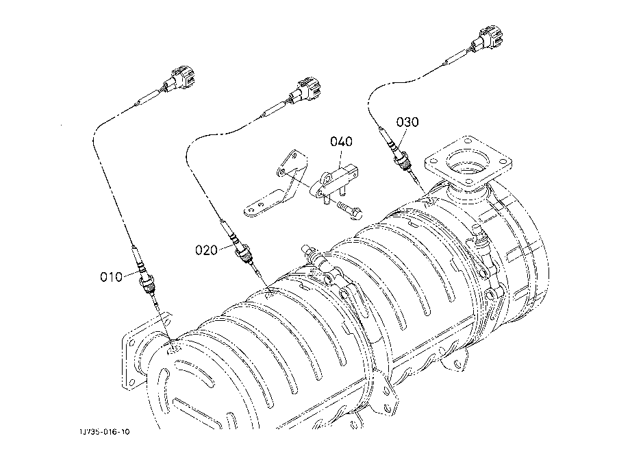 Diesel Particulate Filter Muffler Sensor