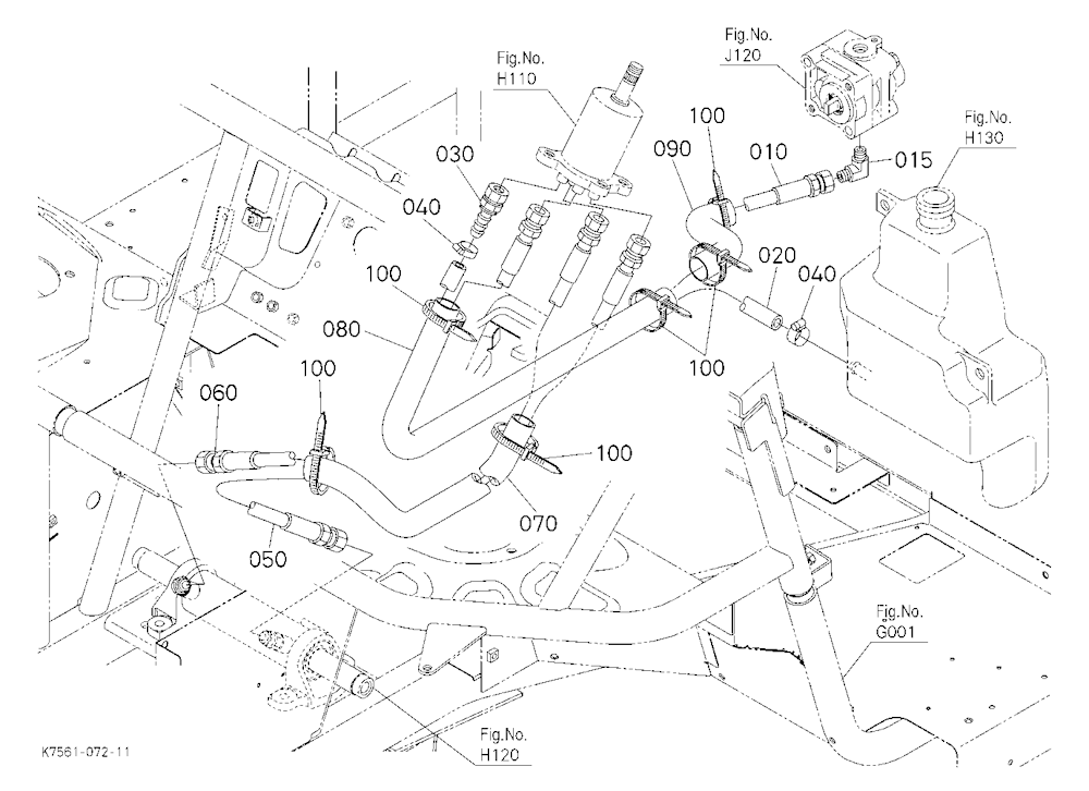 Hydraulic Oil Line(Steering)