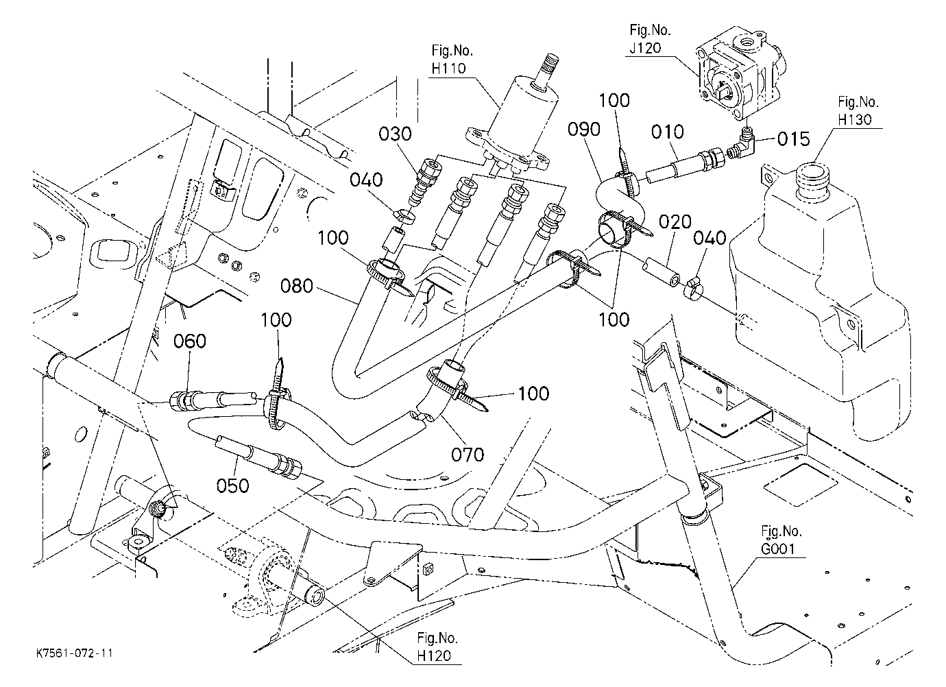 Hydraulic Oil Line(Steering)