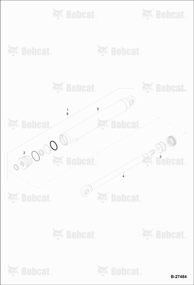 Prong Hydraulic Cylinder