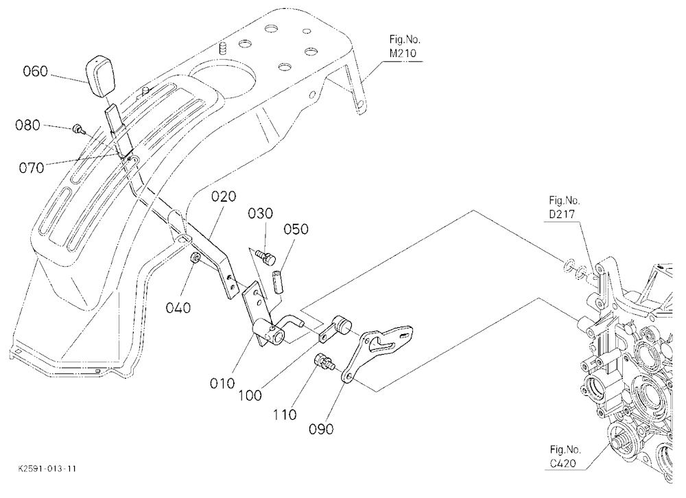 Range Gear Shift Lever