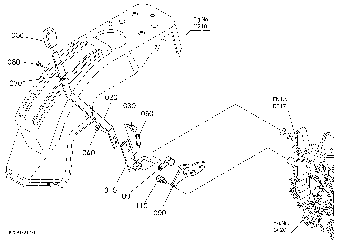 Range Gear Shift Lever