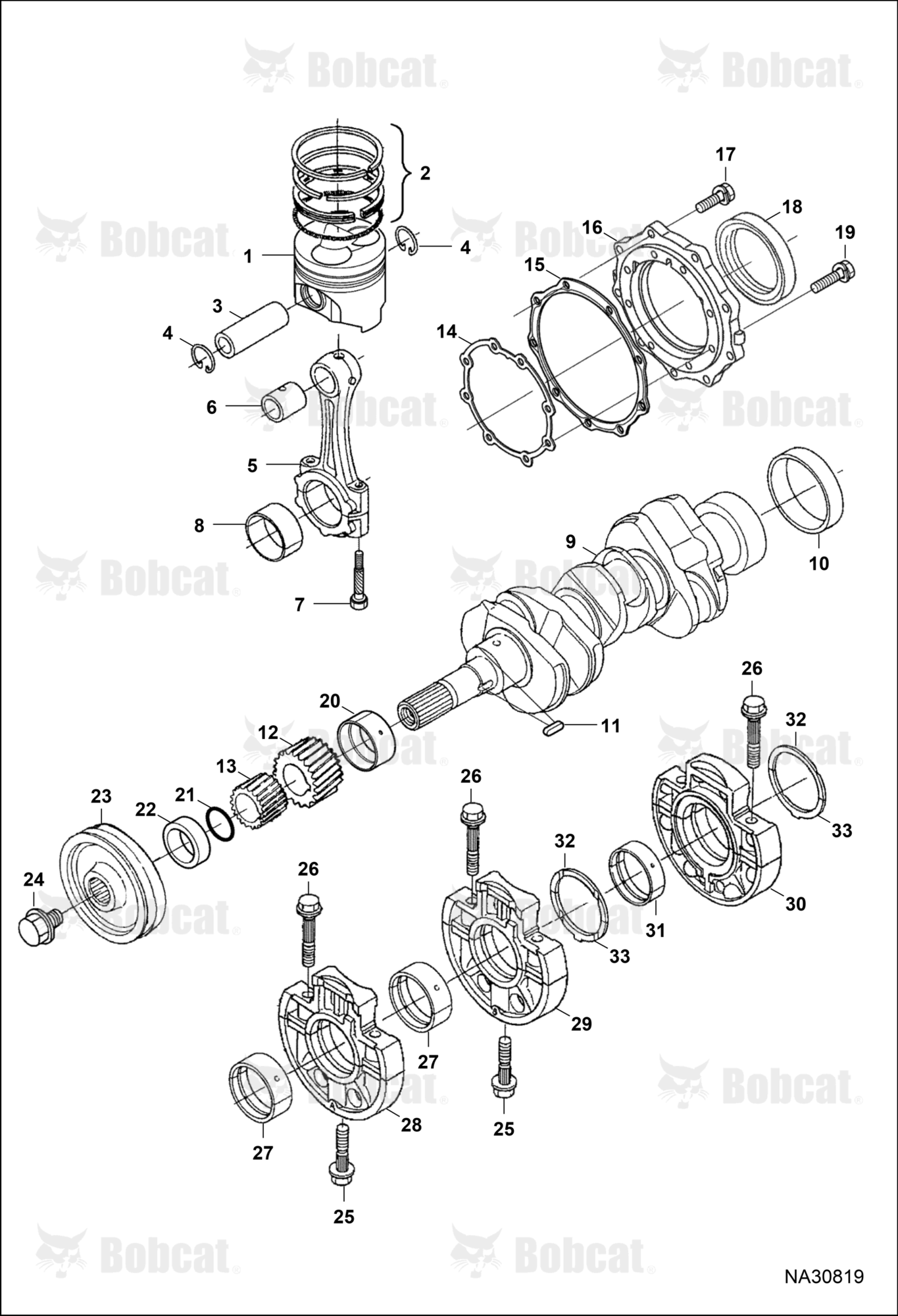 Piston & Crankshaft