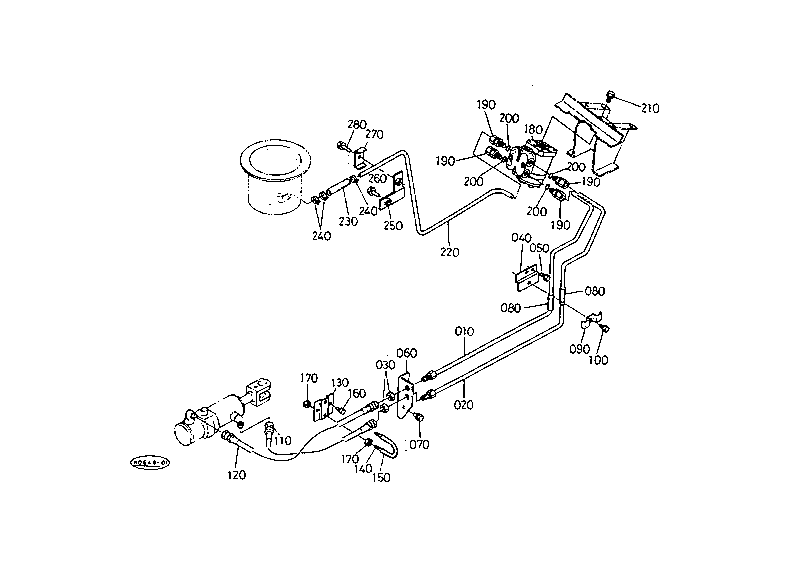 Power Steering Oil Pipe