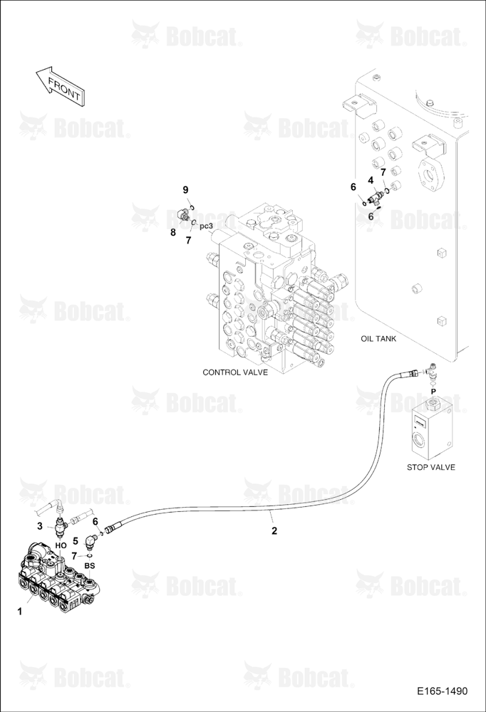 Pilot Piping (Two Pump)(Two Way)