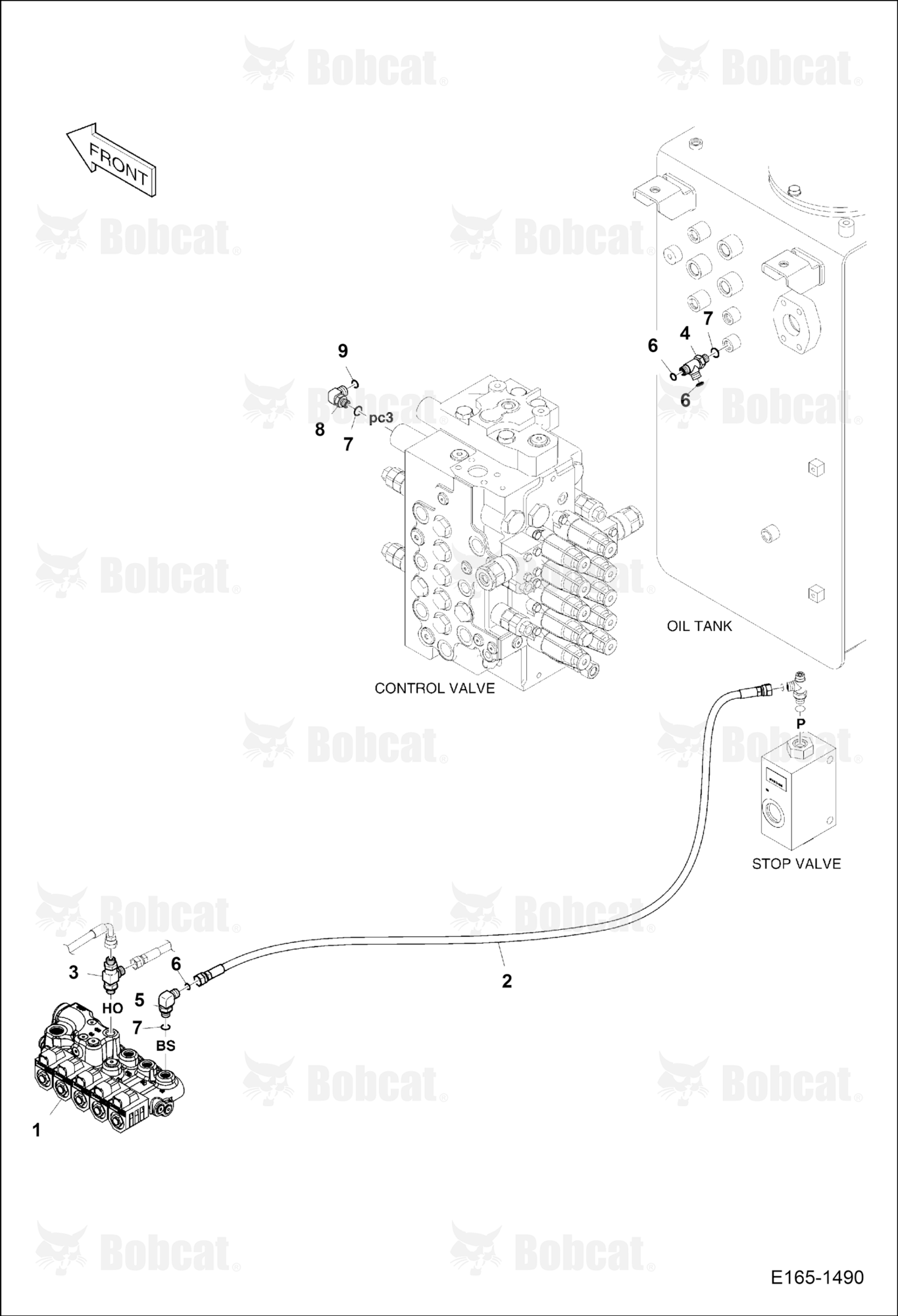 Pilot Piping (Two Pump)(Two Way)