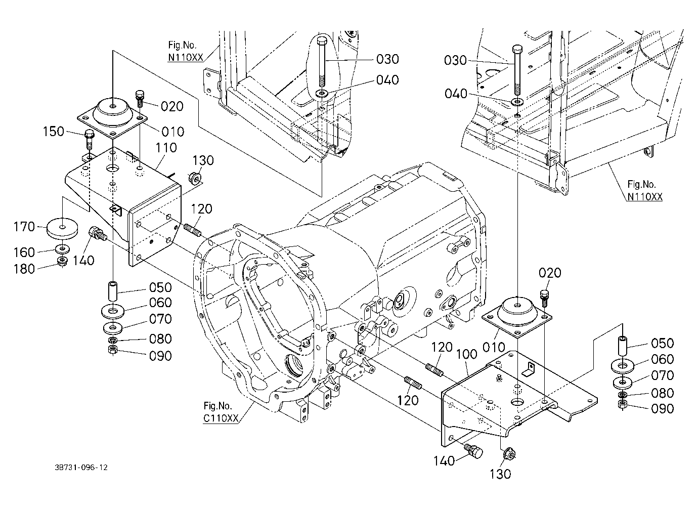 Cab Bracket Front