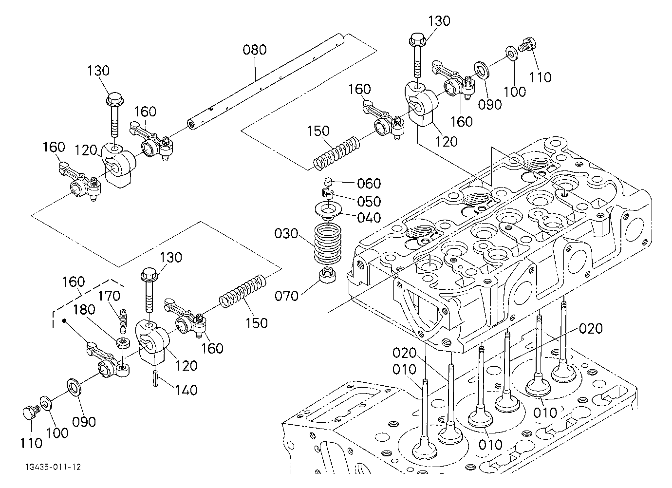 Valve And Rocker Arm