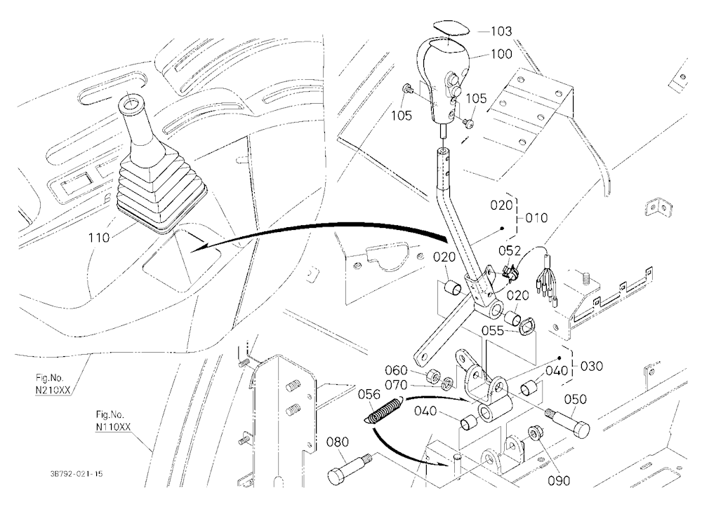 Main Gear Shift Lever [New]