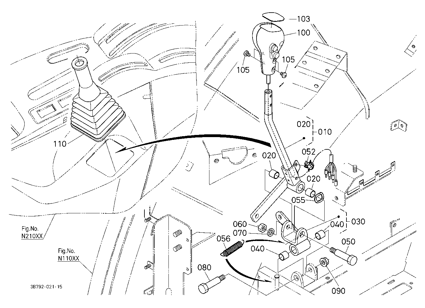 Main Gear Shift Lever [New]