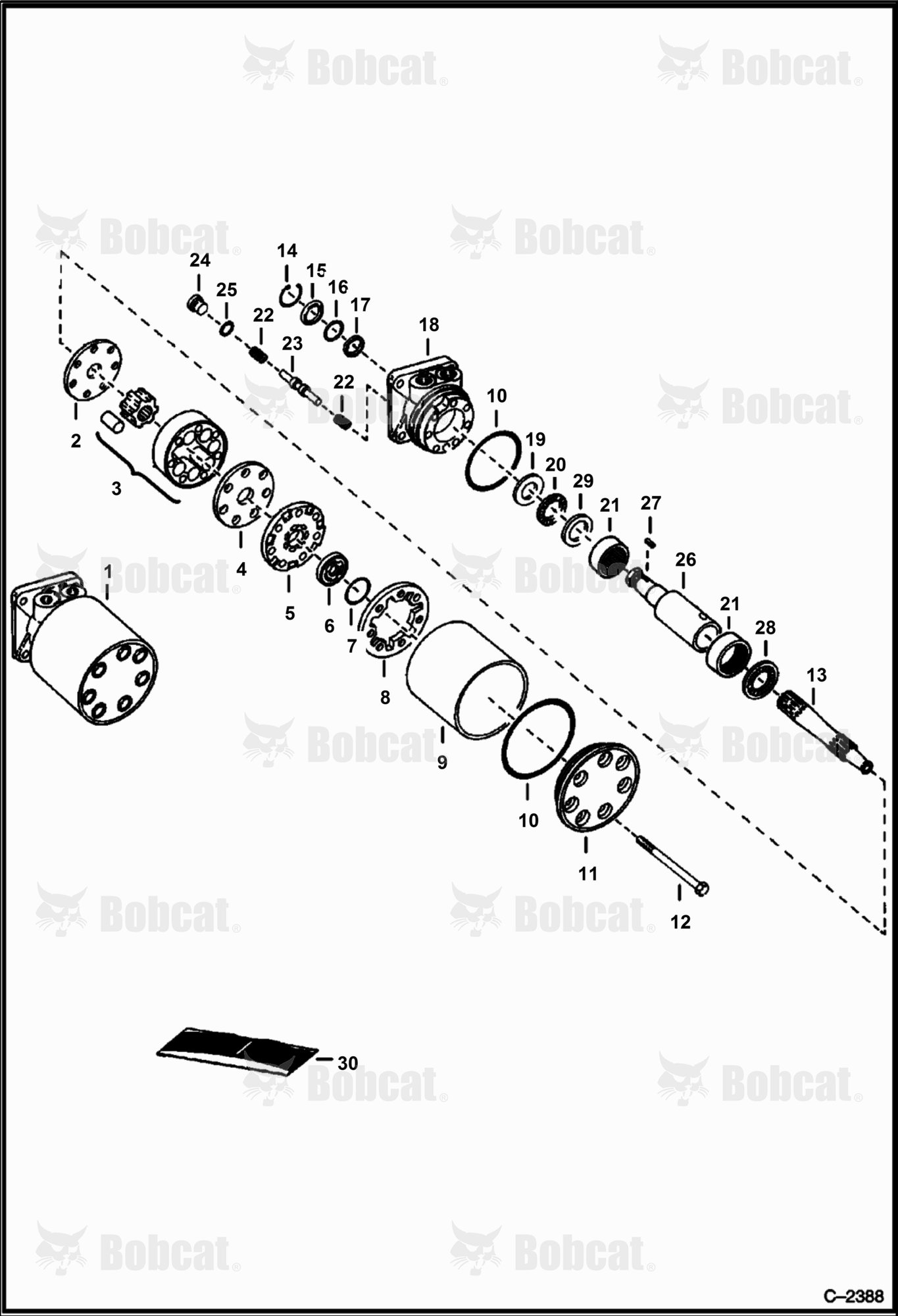 Hydrostatic Motor (MAE 24032 & Mae 24033)
