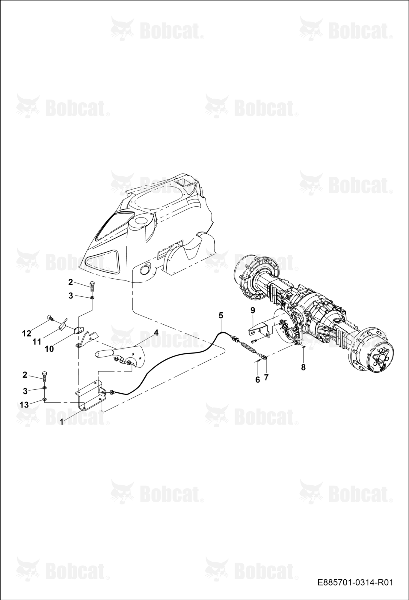 Hand Brake Connections