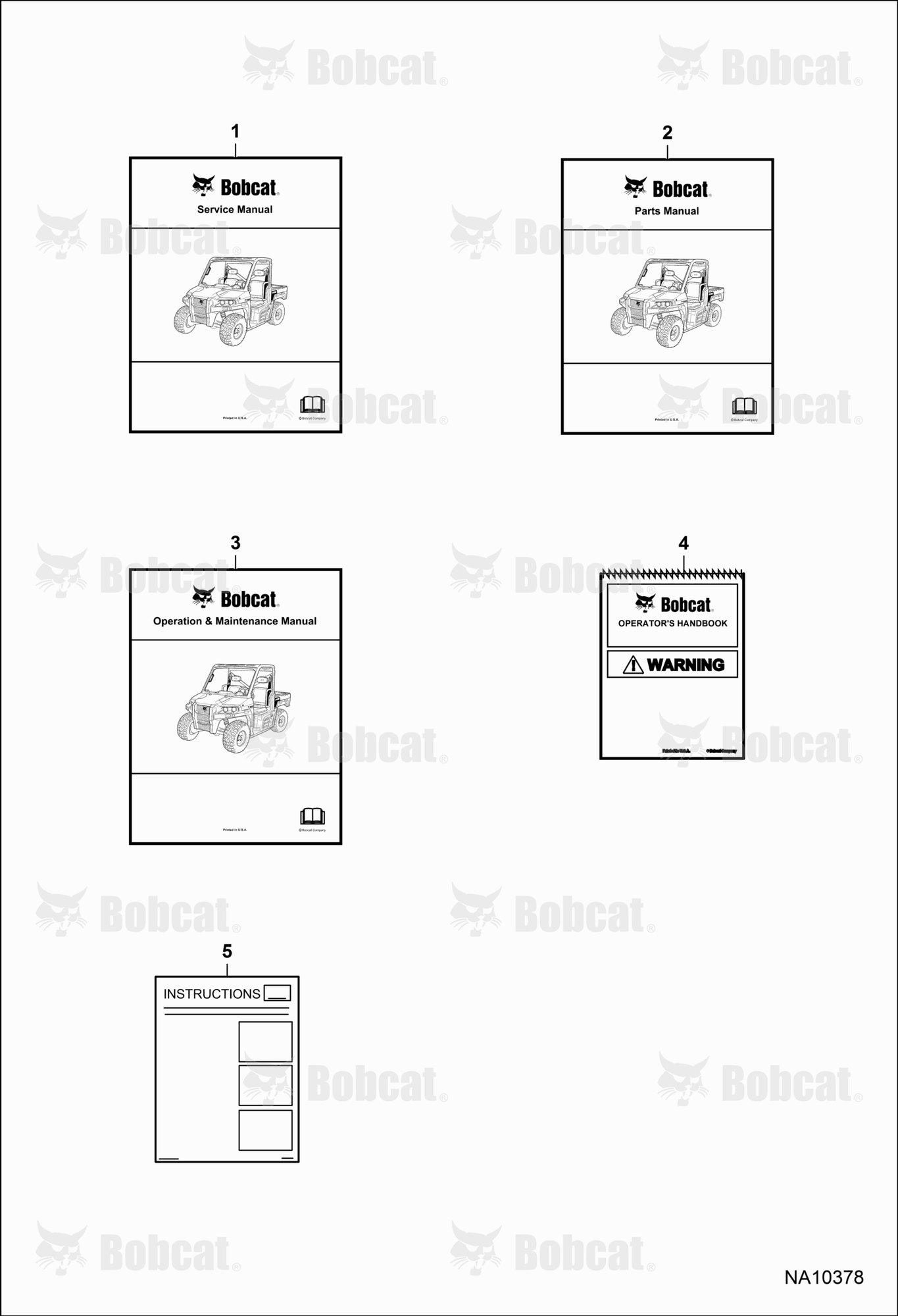 Maintenance Items (Literature)