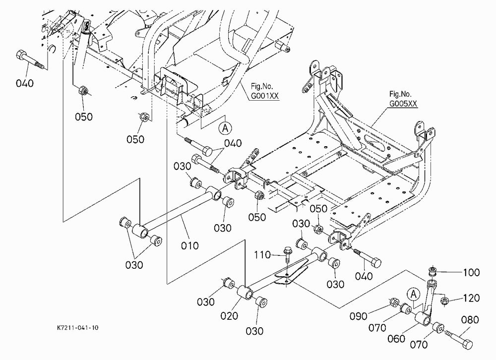 REAR SUSPENSION ROD (LOWER)