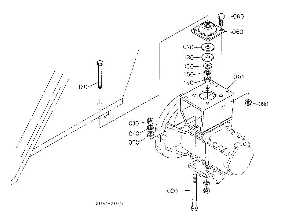 Cab Bracket Rear