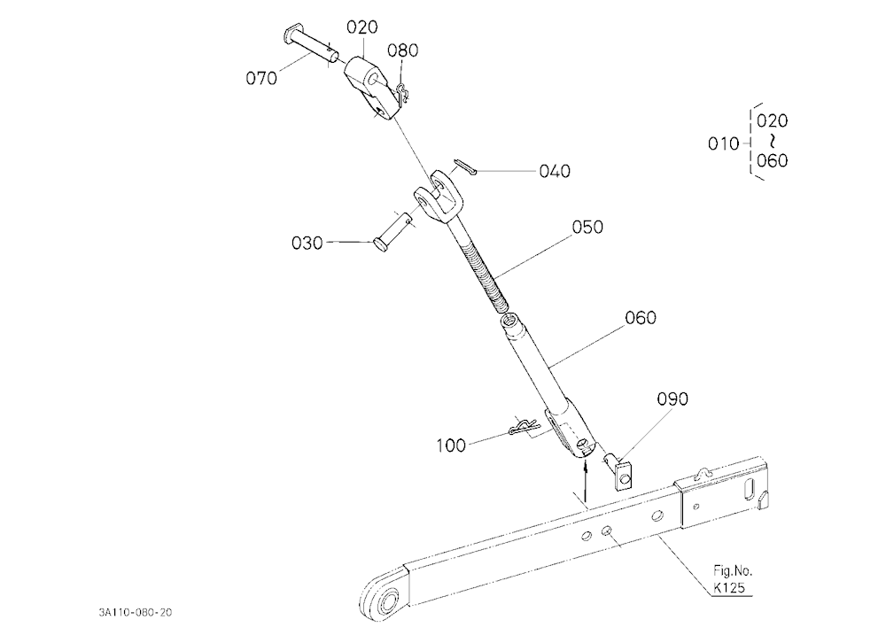 Lift Rod Lh