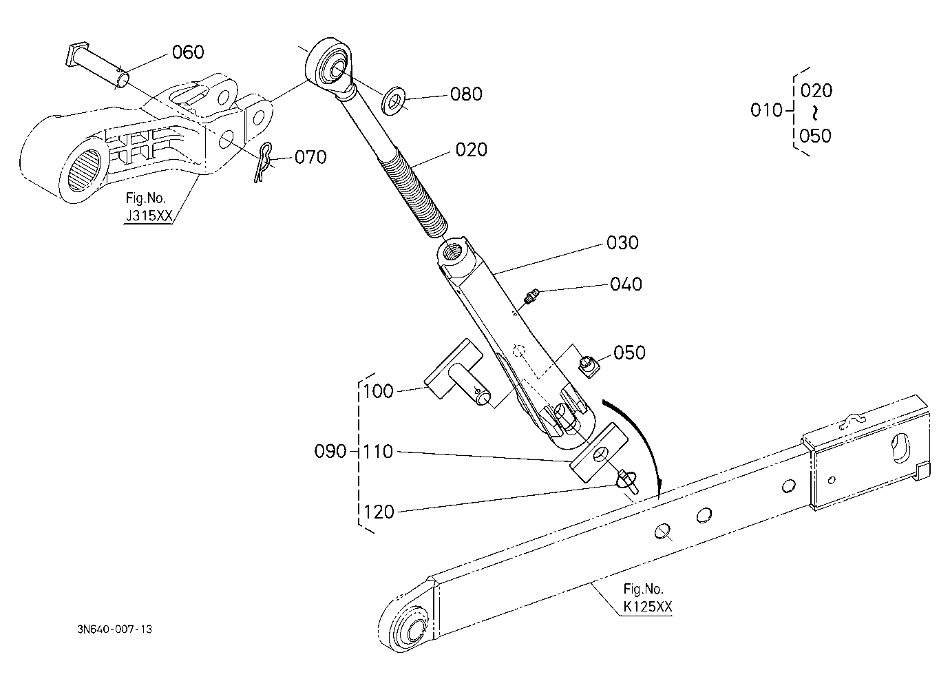 Lift Rod Lh