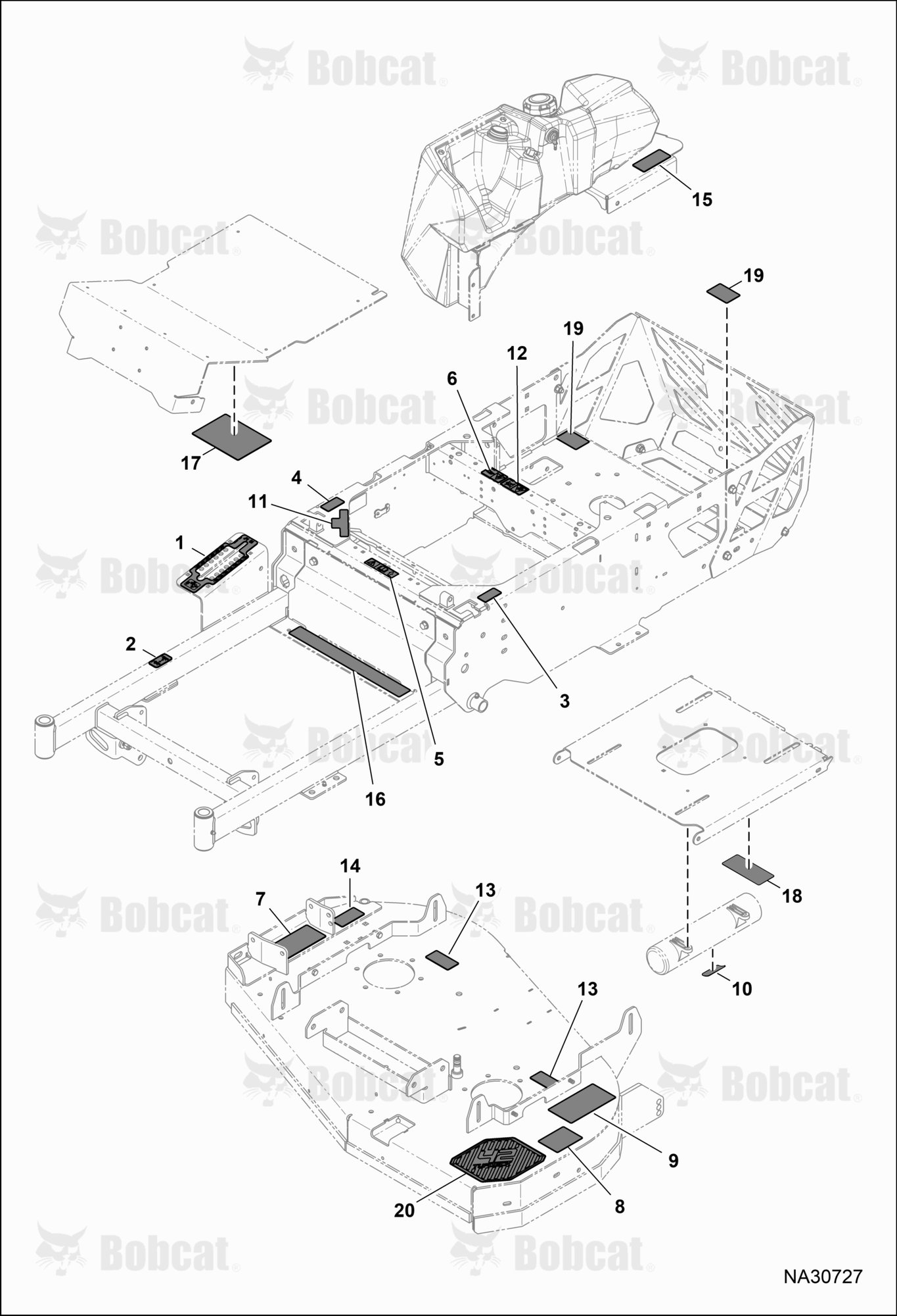 Decals (Deck) (Footplate)