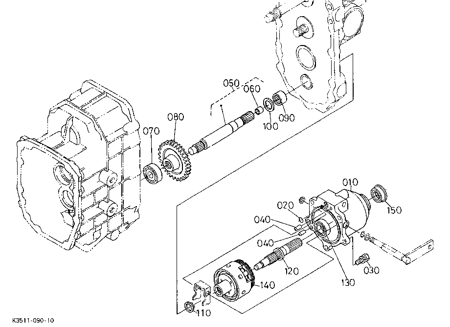 Rear Wheel Propeller Shaft