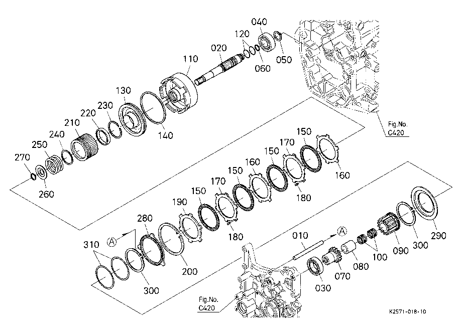 Clutch Shaft/Output Shaft