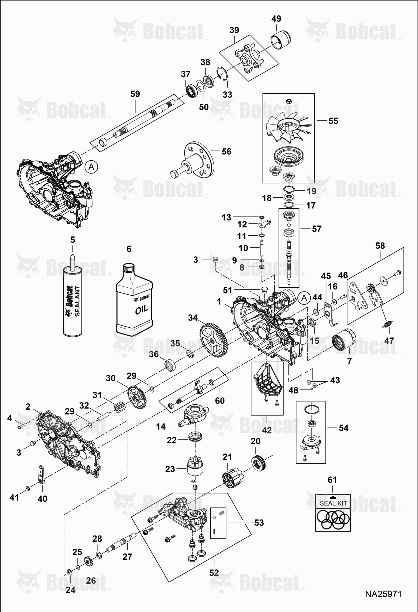Transaxle Left