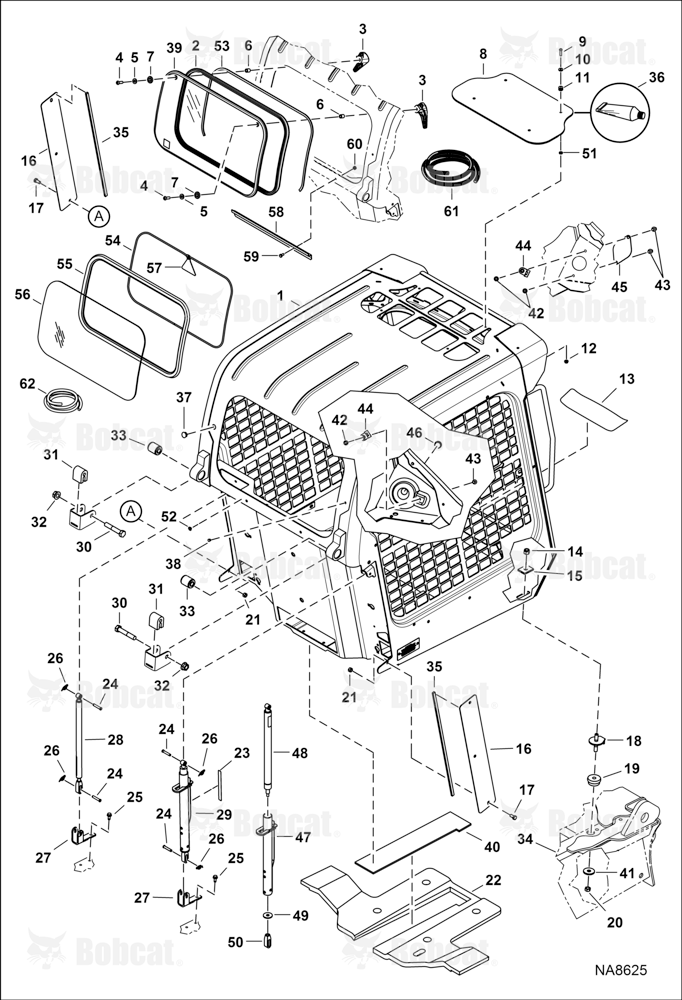 Operator CAB (Gas Spring)