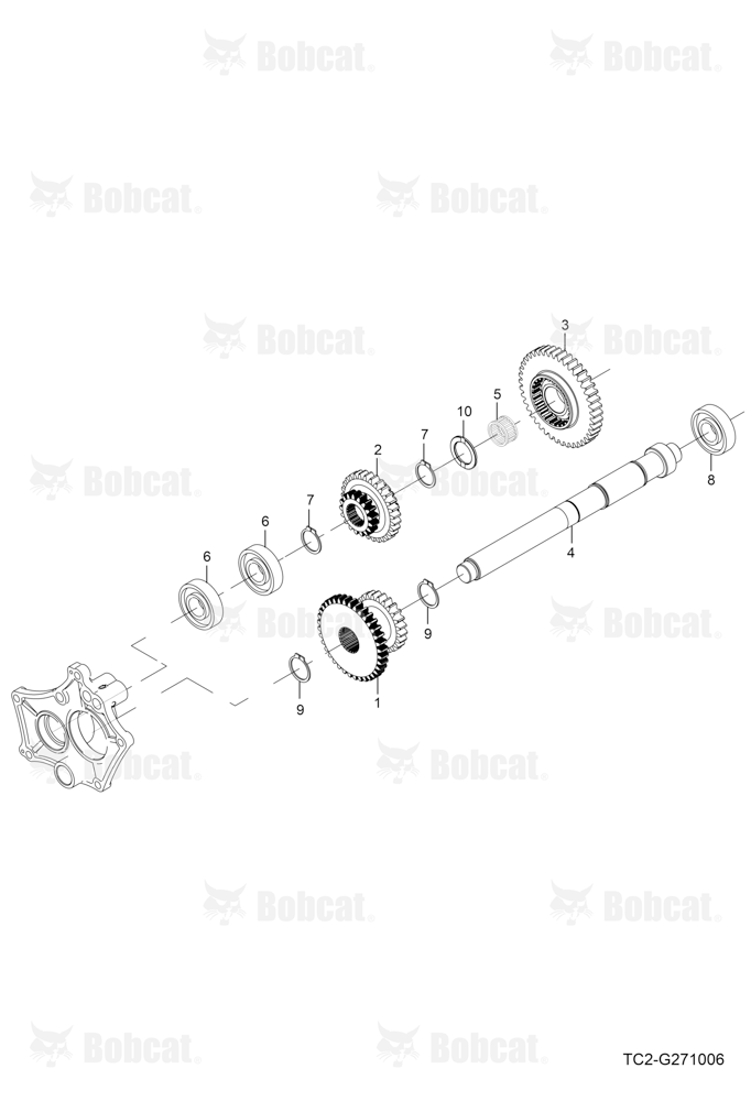 Range Shift Shaft Group